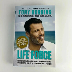 Tony Robbin’s LIFE FORCE BOOK EUC BREAKTHROUGHS IN MEDICINE